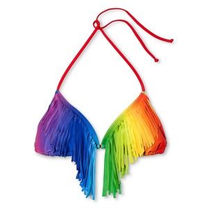 Pride Bikini Rainbow Top